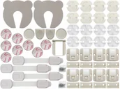 Zabezpieczenia dla dzieci - KOMPLET ZESTAW ZABEZPIECZEŃ DLA DZIECKA NIEMOWLE - miniaturka - grafika 1