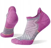 Skarpety termoaktywne - Smartwool W'S Run Targeted Cushion Low Ankle Socks, 052 medium gray, M - miniaturka - grafika 1