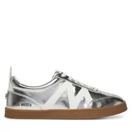 Sneakersy damskie - Sneakersy Steve Madden Degree SM11003179 Srebrny - miniaturka - grafika 1