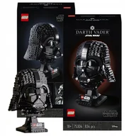 Klocki - LEGO ZESTAW KLOCKÓW STAR WARS - HEŁM DARTHA VADERA - miniaturka - grafika 1