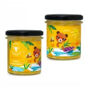 Miód - Pasieki rodziny Sadowskich Miodziś - miód z ananasem 430 g - miniaturka - grafika 1