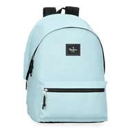 Torby na laptopy - Pepe Jeans Aris Colorful Dwukomorowy Plecak Na Laptopa 15,6 cala Niebieski 31x44x17,5 cm Poliester by Joumma Bags, Niebieski, dwukomorowy plecak na laptopa - miniaturka - grafika 1