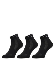 Puma Zestaw 3 par niskich skarpet unisex 938581 01 Czarny - Skarpetki damskie - miniaturka - grafika 1