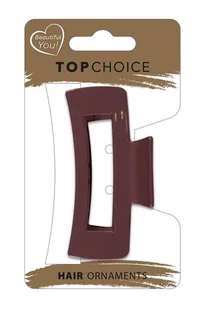 TOP CHOICE KLAMRA DO WŁOSÓW - KOKARDA POŁYSK (28380) 1 SZT. - MIX KOLORÓW - Ozdoby do włosów - miniaturka - grafika 1