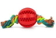 Zabawki dla psów - PIŁKA DLA PSA ZABAWKA NA PRZYSMAKI GRYZAK SZARPAK - miniaturka - grafika 1