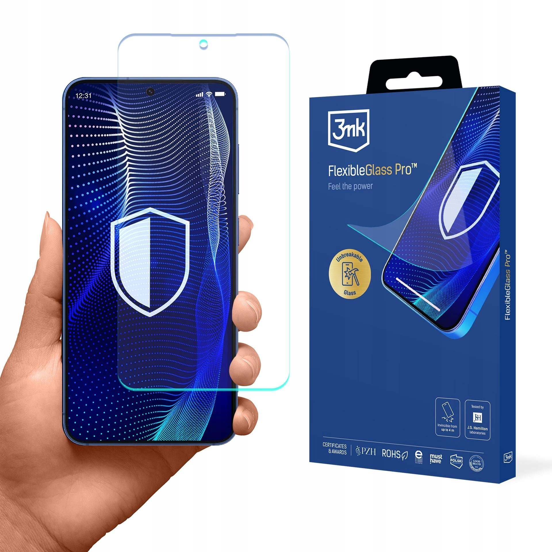 Szklo hybrydowe 3MK FlexibleGlass Pro do Samsung Galaxy S25 FE