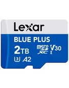 Karty pamięci - lexar Karta pamięci microSD 2TB C10 A2 U3 V30 170MB/s Blue Plus LMSBLPL002T-BNANG - miniaturka - grafika 1