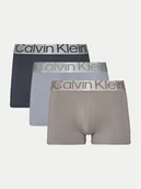 Majtki męskie - Calvin Klein Underwear Komplet 3 par bokserek 000NB3130A Niebieski - miniaturka - grafika 1