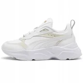 Sneakersy damskie - Buty damskie sportowe Puma Cassia Lux 39783701 sneakersy białe 37.5 - miniaturka - grafika 1