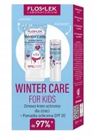 Kremy dla dzieci - FLOSLEK - ZESTAW WINTER CARE FOR KIDS (Zimowy krem ochronny dla dzieci + pomadka do ust SPF 20 - miniaturka - grafika 1
