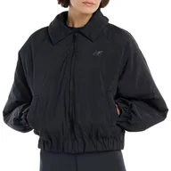 Kurtki i kamizelki sportowe damskie - Kurtka damska New Balance WJ61D8YXBK - czarna - miniaturka - grafika 1