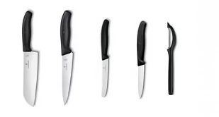 Victorinox Zestaw 4 noży + obieraczka - Obieraczki - miniaturka - grafika 1