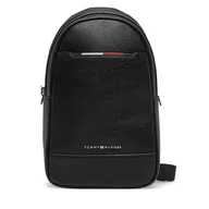 Plecaki - Plecak Tommy Hilfiger Th Central Sling Bag AM0AM13575 Czarny - miniaturka - grafika 1
