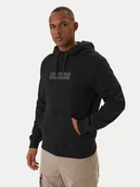 Bluzy męskie - Napapijri Bluza B-Box NP0A4I7V Czarny Relaxed Fit - miniaturka - grafika 1