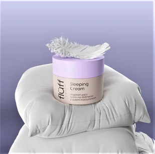 Fluff Fluff Krem do twarzy Sleeping na dobranoc 50ml - Kremy do twarzy - miniaturka - grafika 1
