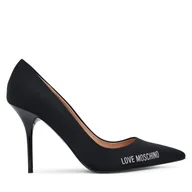 Czółenka - Szpilki LOVE MOSCHINO JA10299G1NIM000040 Czarny - miniaturka - grafika 1