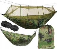 Hamaki - Mocny Hamak Turystyczny Ultralekki + Moskitiera - miniaturka - grafika 1