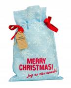 Opakowania i torebki na prezenty - Torba Worek Prezentowy Świąteczny 30x45cm - miniaturka - grafika 1