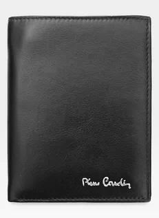 Portfele - Portfel Męski Pierre Cardin Skórzany Klasyczny Czarny Tilak06 330 RFID - grafika 1