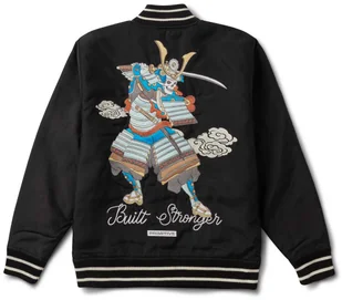 kurtka męska PRIMITIVE SAMURAI STADIUM JACKET Black - Kurtki męskie - miniaturka - grafika 1