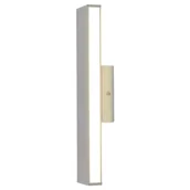 Lampy ścienne - Nave Kinkiet LAMPA ścienna 1259042 metalowa OPRAWA listwa LED 12W belka chrom 1259042 - miniaturka - grafika 1