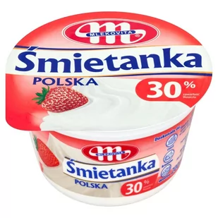 Mlekovita Śmietanka Polska 30% 200 ml - Śmietana - miniaturka - grafika 1