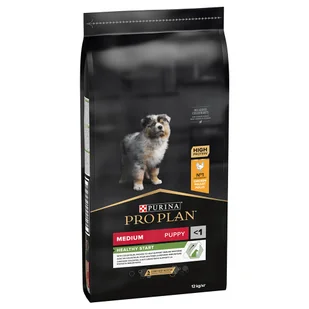 Purina Pro Plan Medium Puppy Optistart 12 kg - Sucha karma dla psów - miniaturka - grafika 2