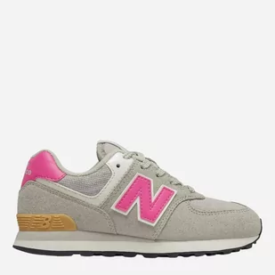 Buty sportowe dziecięce New Balance 574 PC574ME2 29 Szare (195173142272) - Buty dla dziewczynek - miniaturka - grafika 1