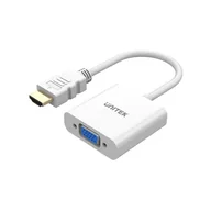 Kable - Nowy adapter Unitek HDMI do VGA Y-6333C01 - miniaturka - grafika 1