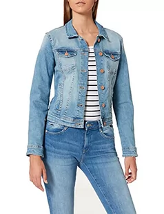 ONLY Damska kurtka dżinsowa krótka, jasnoniebieski (light blue denim), 34 - Kurtki damskie - miniaturka - grafika 1