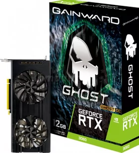 Gainward Karta VGA GeForce RTX 3060 GHOST OC 12GB GDDR6 192bit HDMI+3xDP PCIe4.0 471056224-2478 - Karty graficzne - miniaturka - grafika 1