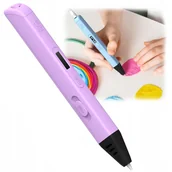 Długopisy - Zaawansowany Długopis 3D Pen Artist MyFirst dla Dziecka Oled Wkłady 6x 3m - miniaturka - grafika 1