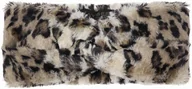 Apaszki i szaliki damskie - Opaska na Czoło Rita Leo Fake Fur by Mayser, beżowo-czarny, One Size - miniaturka - grafika 1