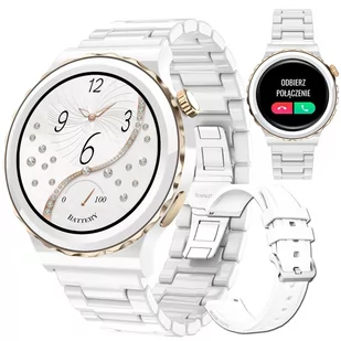 Artnico E23 Biało-złoty - Smartwatch - miniaturka - grafika 1