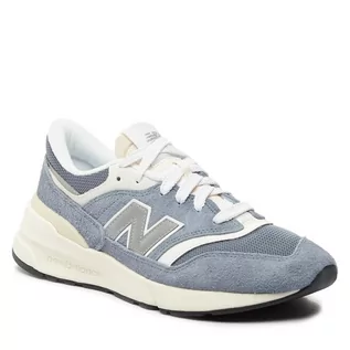 Półbuty męskie - Sneakersy New Balance U997RCD Niebieski - grafika 1