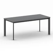 Stoły i stoliki do biura - B2B Partner Stół konferencyjny INVITATION 1800 x 800 x 740 mm, antracyt 499392 - miniaturka - grafika 1