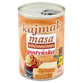 Dodatki do ciast w płynie, aromaty - Gostyń Spółdzielnia Mleczarska w Gostyniu MASA KRÓWKOWA KAJMAK 510G - miniaturka - grafika 1