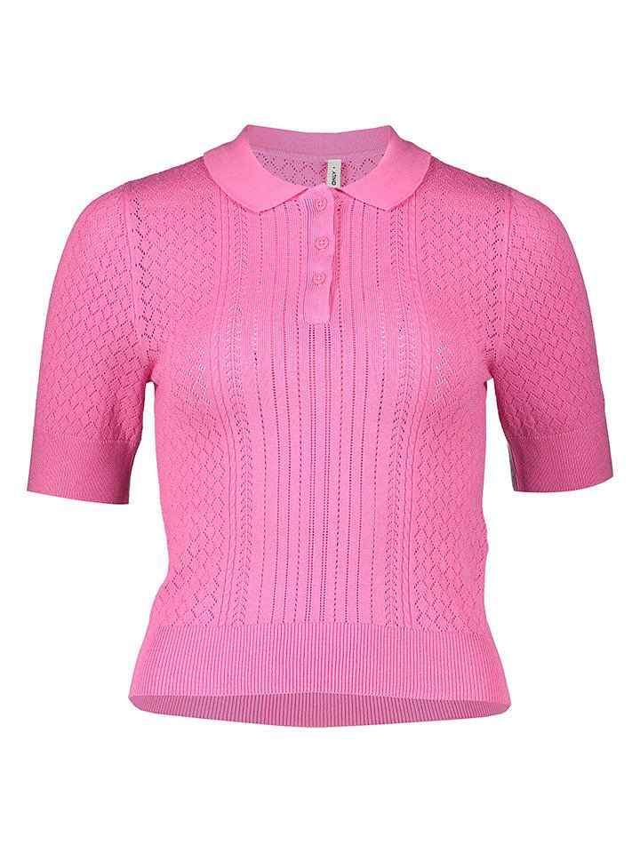 ONLY Sweter w kolorze różowym