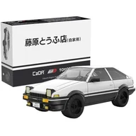 Klocki - Klocki Konstrukcyjne CaDA Białe auto Toyota AE86-trueno Samochód miejski Initial-D 72 elementy - miniaturka - grafika 1