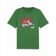 Koszulki męskie - PUMA KOSZULKA GRAPHICS SNEAKER BOX 68017586 r L - miniaturka - grafika 1