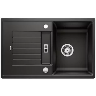 Blanco Zlew ZIA 45S Czarny odwracalny korek auto 526012 - Zlewozmywaki - miniaturka - grafika 2