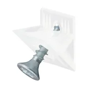 Zawiasy, okucia i inne akcesoria - Metro Stabilizator do szuflad 15 mm x 15 mm biały - miniaturka - grafika 1