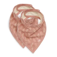 Śliniaki i fartuszki - Jollein - 2 śliniaki bandany Meadow Rosewood - miniaturka - grafika 1