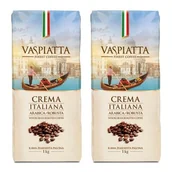 Kawa - Kawa ziarnista VASPIATTA Crema Italiana 2 x 1 kg - miniaturka - grafika 1