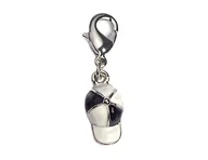 Czapki damskie - INNSPIRO Wisiorek metaliczny NICE CHARMS czarno-biała czapka z karabińczykiem 8x15mm. 25u., 9x20mm., Metal, Bez kamieni szlachetnych - miniaturka - grafika 1