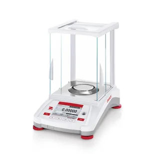 OHAUS AX Adventurer AX225DM 102/220 g, 0,01/0,1 mg - waga analityczna semi - micro z dotykowym wyświetlaczem - Wagi specjalistyczne - miniaturka - grafika 1