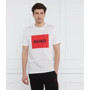 HUGO T-shirt Dulive222 | Regular Fit - Koszulki męskie - miniaturka - grafika 1