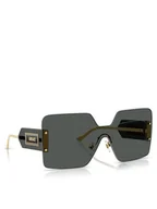 Okulary przeciwsłoneczne - Versace Okulary przeciwsłoneczne 0VE2277 10028742 Szary - miniaturka - grafika 1