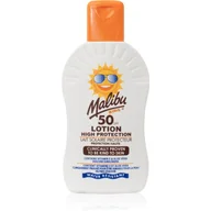Balsamy i kremy do opalania - MALIBU Kids Lotion SPF50 preparat do opalania ciała 200 ml - miniaturka - grafika 1