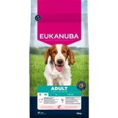 Sucha karma dla psów - Karma dla psa EUKANUBA Adult Small and Medium Breed Łosoś 12 kg - miniaturka - grafika 1
